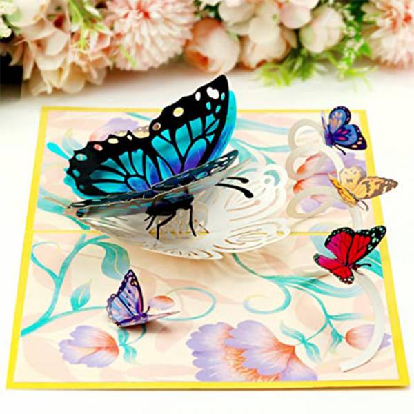 Butterfly Mother's Day Pop Up Card - Image 3