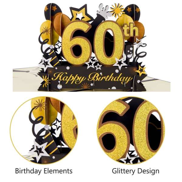 60th birthday decoration
