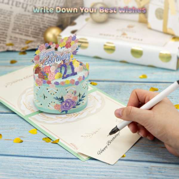 Music Birthday Pop Up Card