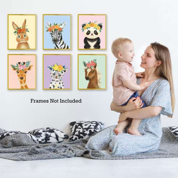 Kids Room Decor Nursery Wall Art Prints
