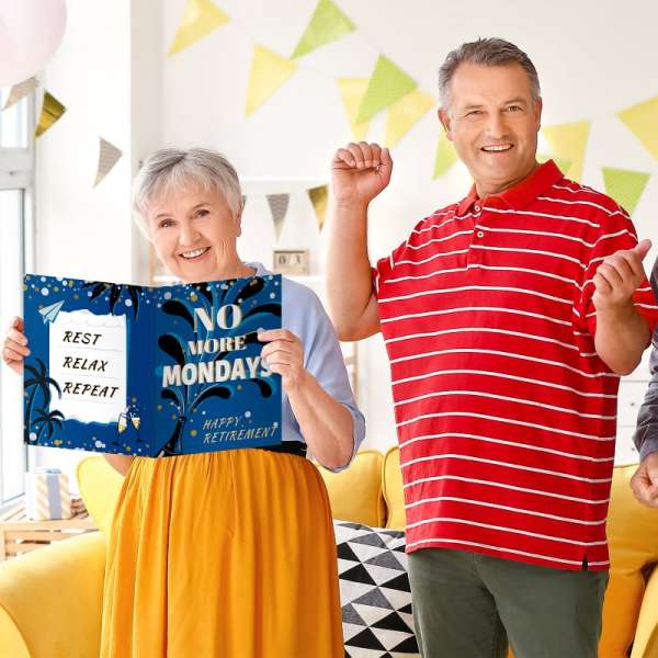 Giant Happy Retirement Card