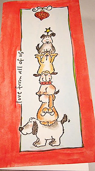 Dog Christmas Cards