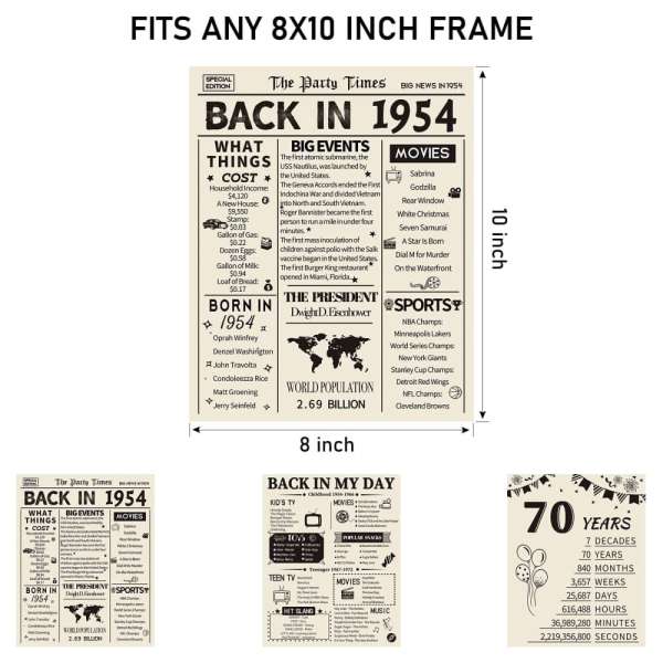 70th Birthday Decorations - Image 2