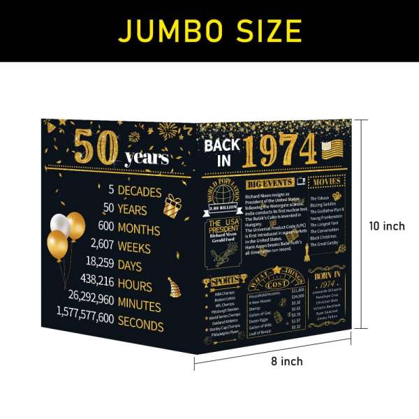 50th Birthday Card - Image 2