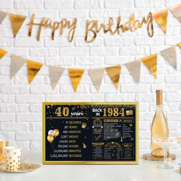 40th Birthday Card - Image 6
