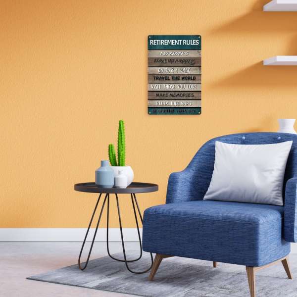 HOMANGA Retirement Sign, Funny Retirement Gifts for Men Women - Image 2