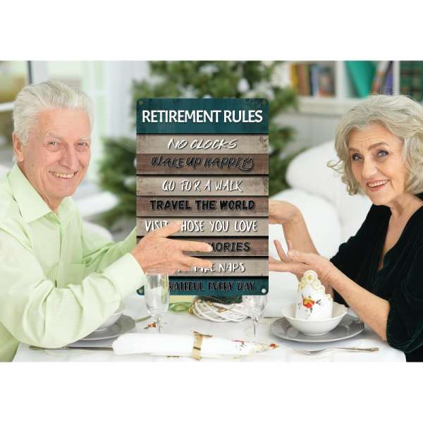 HOMANGA Retirement Sign, Funny Retirement Gifts for Men Women - Image 6