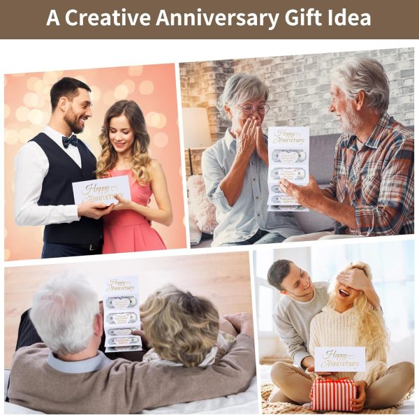 HOMANGA Anniversary Card for Him or Her, Anniversary Money Card for Cash Gifts, Happy Anniversary's Gifts for Couple, Husband, Wife, Boyfriend, Girlfriend - Image 3